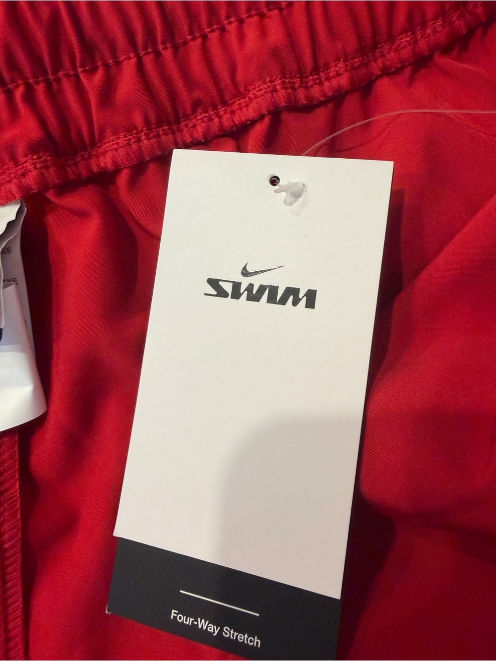 Nike Swim Women's 3" Breaker Volley Shorts Cover-Up Red Size L NWT $59 NESSF320- - Picture 3 of 8